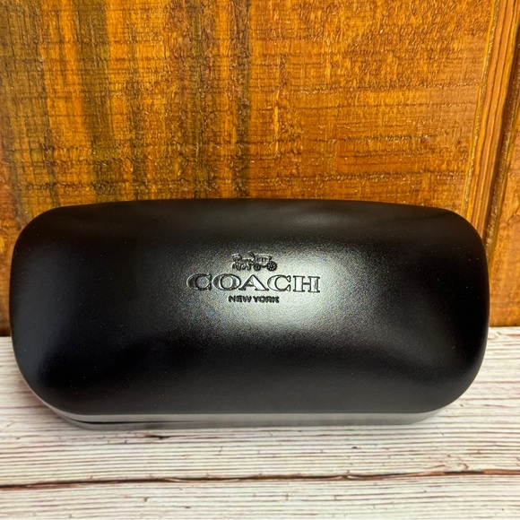 COACH HC8207-544911 Sunglasses LI634 BLACK/DARK VINTAGE TORTO Non-Polarized 57mm - Picture 5 of 8